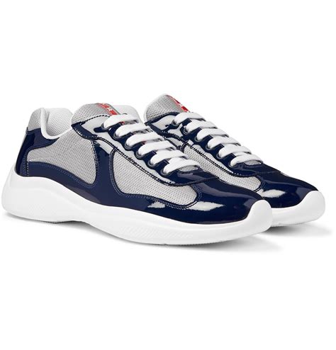 navy prada sneakers